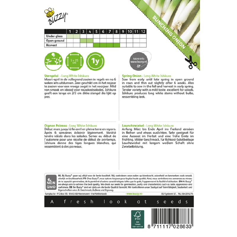 Buzzy - Stengelui zaden Ishikura | 2 gram