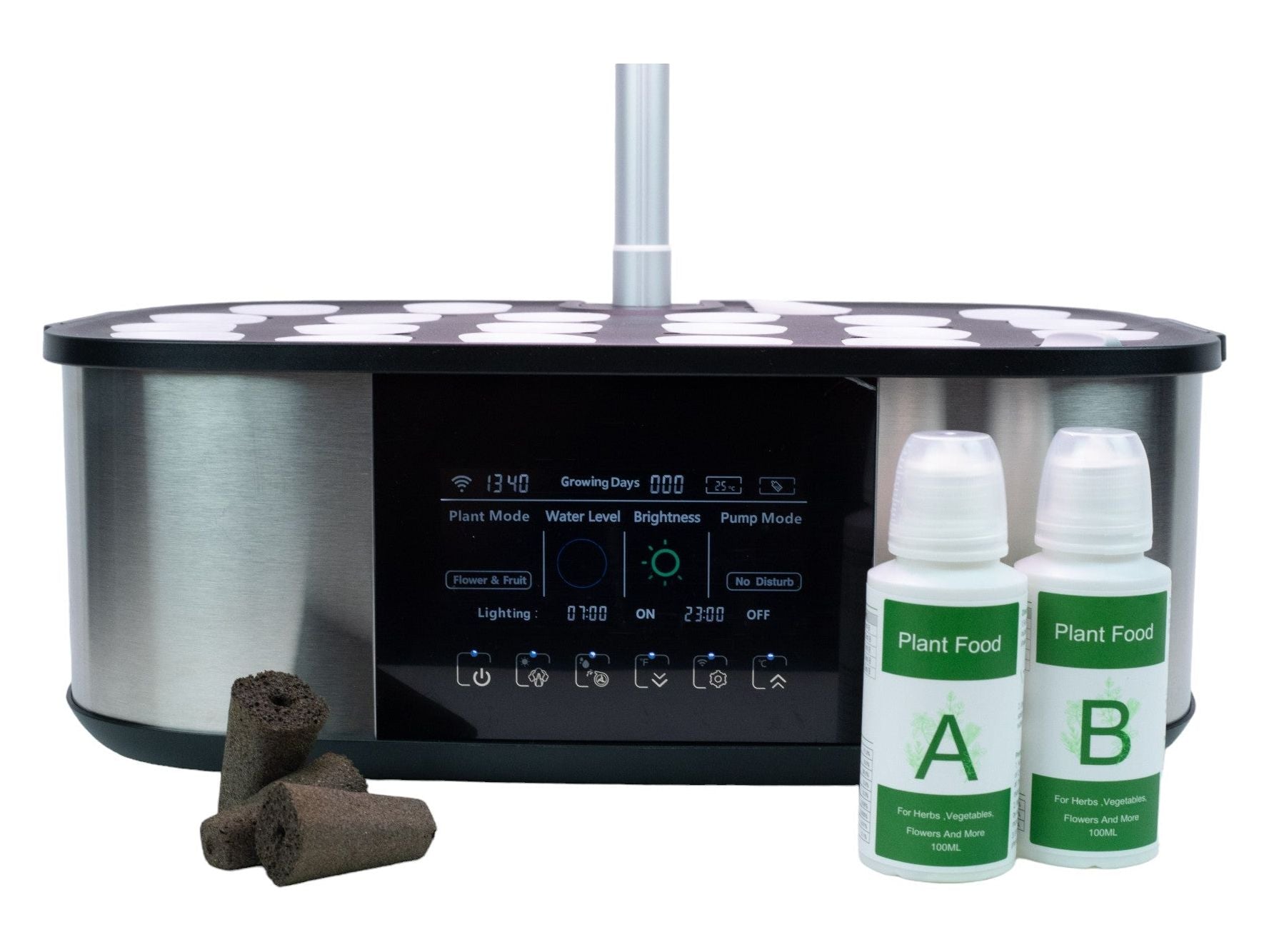 FarmEase - Deluxe Orchard | Aluminium Indoor Moestuin Met App Functie en Tot 21 Pods