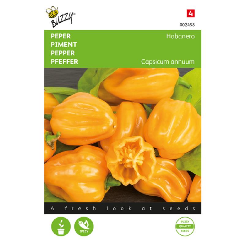 Buzzy - Peper zaden Habanero | 10 zaden