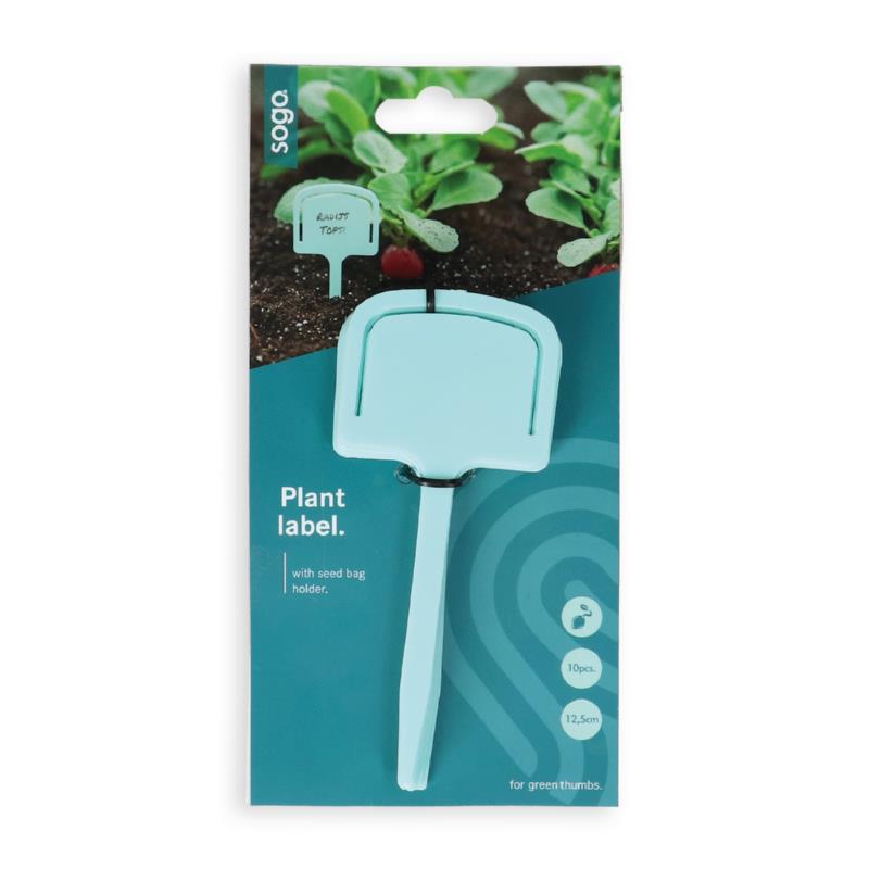 Sogo - Plantenlabels met Zaadzakjehouder | 10 stuks